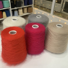 MOHAIRSILK by Ri.Go 78% кидмохер 22% шелк 500м/100г