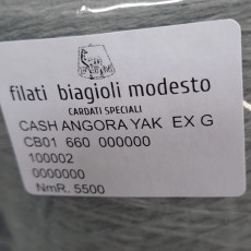 CASH ANGORA YAK Biagioli Modesto 60% кашемир 15% як 20% ангора 5% па 550м/100г