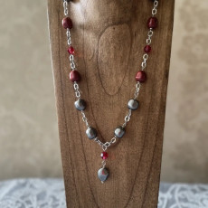 Колье из барочного жемчуга Swarovski